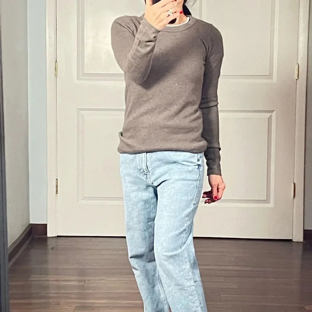 J.Crew 100% cashmere crewneck sweater size XS
